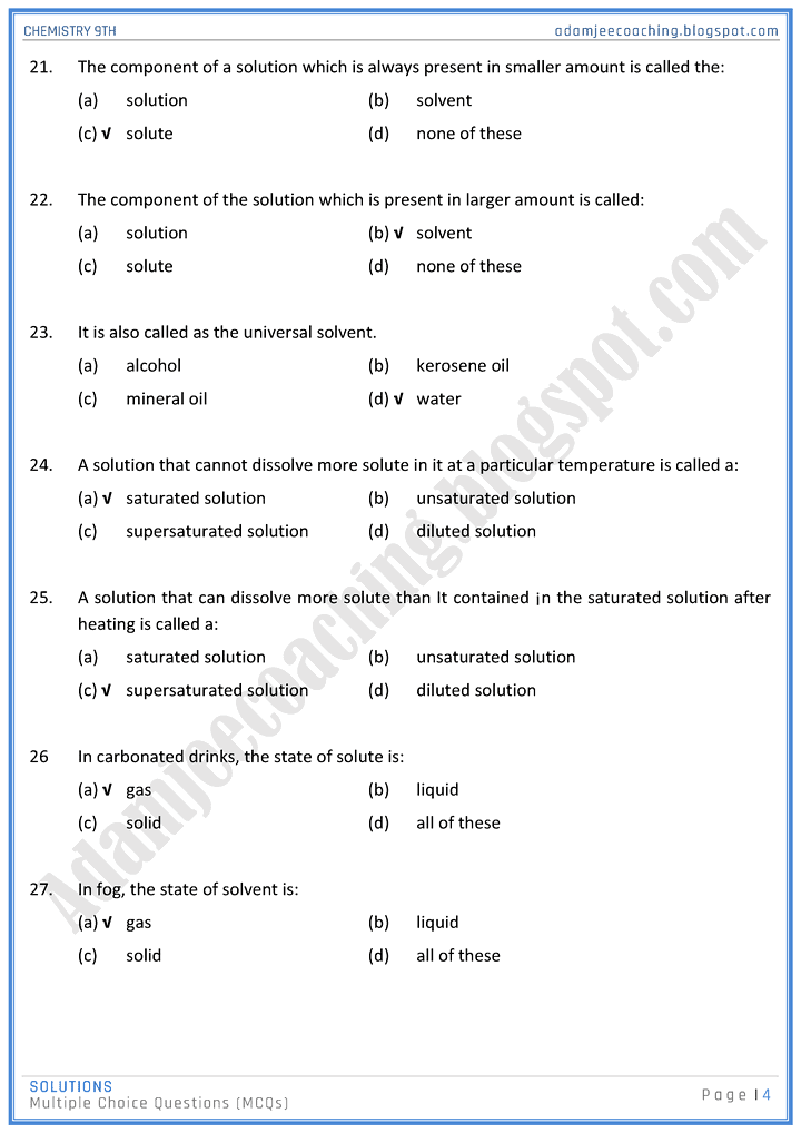 solutions-mcqs-chemistry-9th