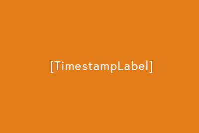 Cara Menampilkan Teks Keterangan Timestamp (TimestampLabel)