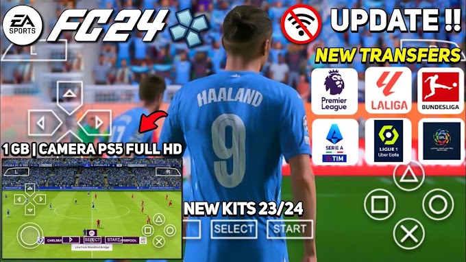 FIFA 24 PPSSPP ORIGINAL PS5 (FIFA 2024 PSP ISO) Download For Android