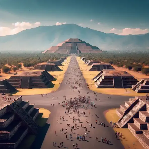 Teotihuacan: Dunia Para Dewa berkumpul dan Piramida-Piramida Agungnya di Mexico