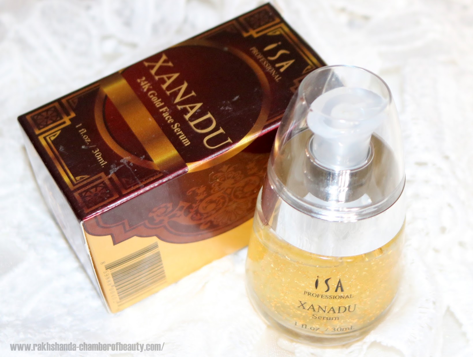 Isa Professional Xanadu 24K Gold Serum Review+Giveaway