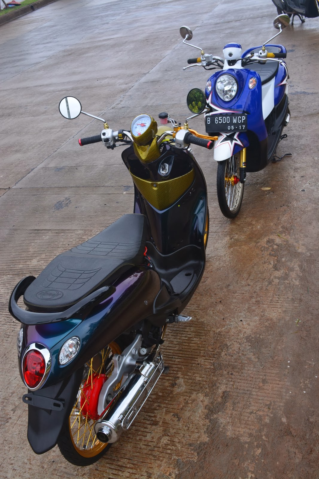 Download 97 Modifikasi Motor Mio Fino Thailook Terbaru Dinding Motor