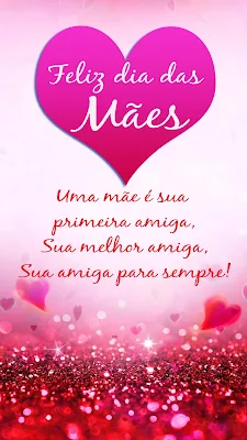 Papel de Parede Mensagem para O Dia das Mães