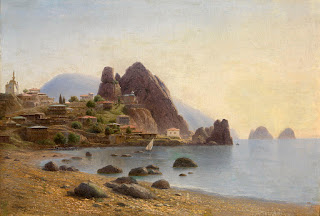 View of Gurzuf, 1901 98x68 ЧС