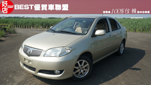 2007年 Toyota Vios 棕色 豐田中古車