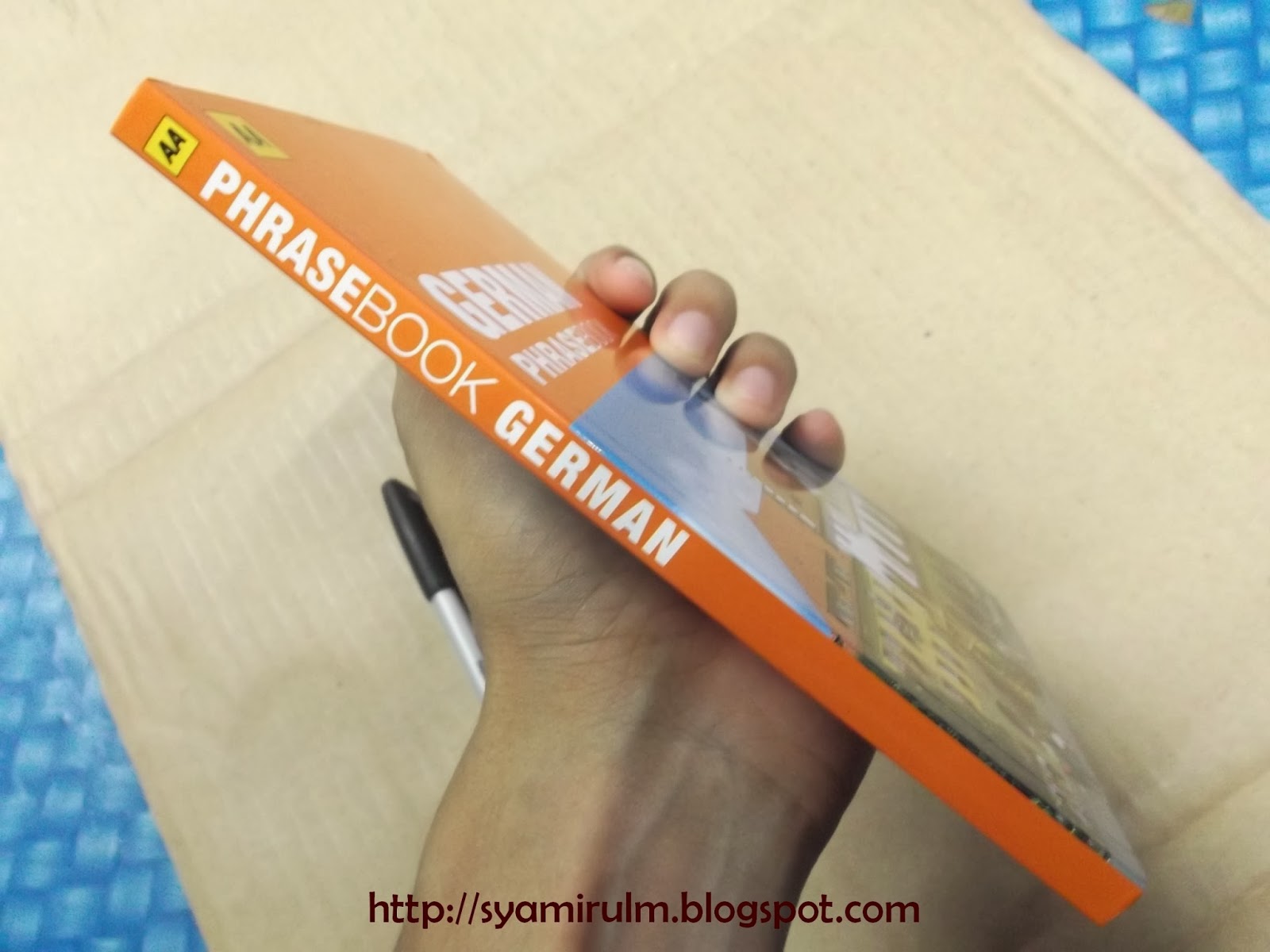 Laman Syamirul Huzseini: Jualan Buku "German Phrasebook 