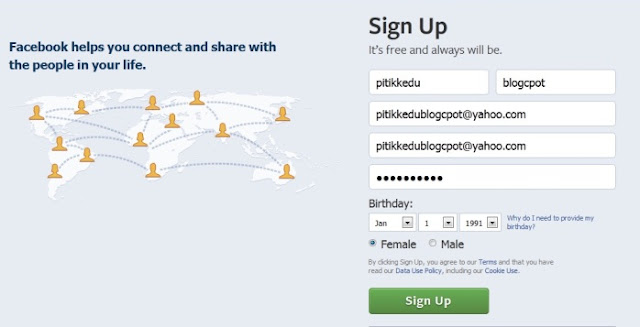 cara membuat facebook