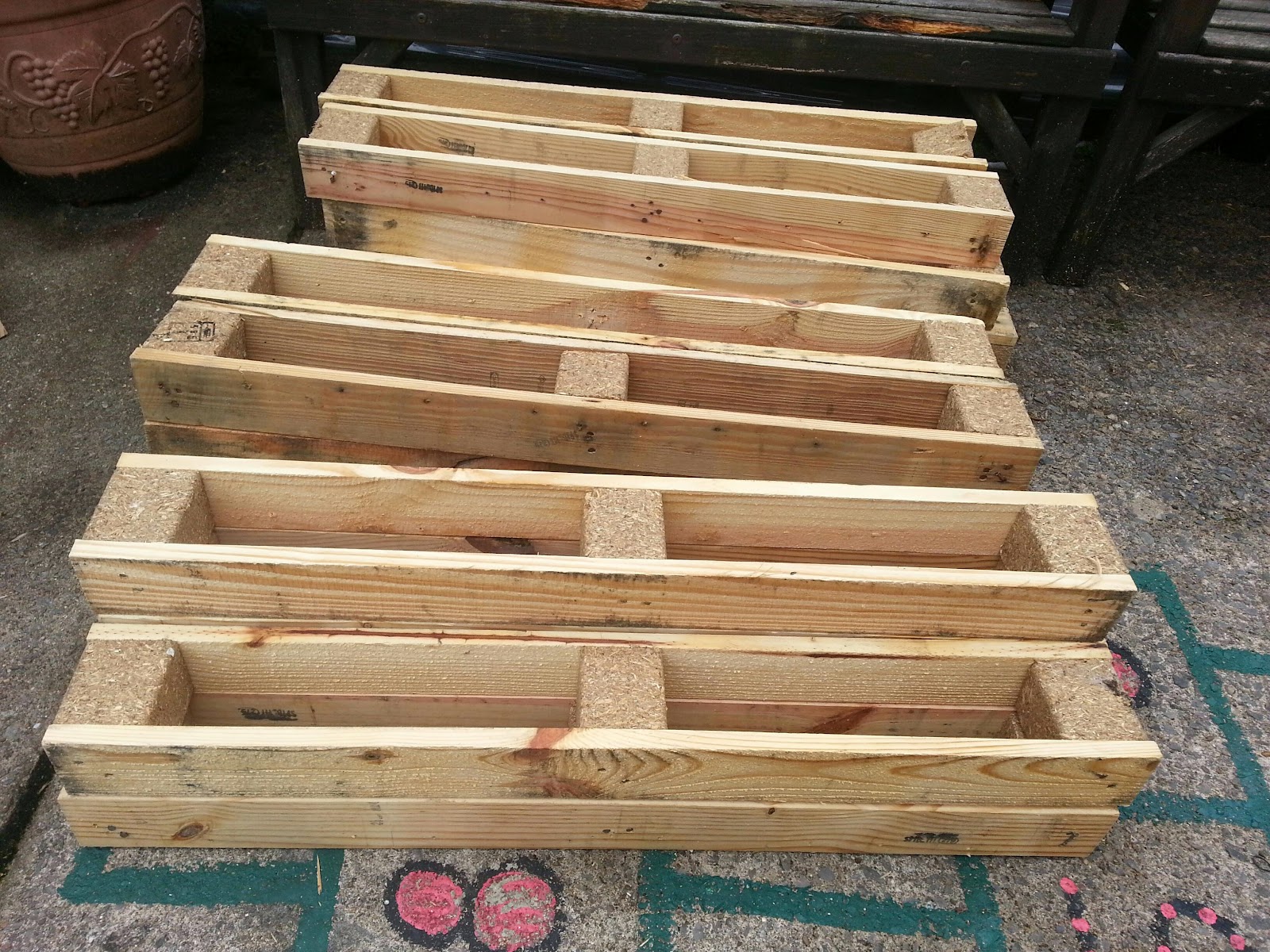 Wooden Pallet Garden Projects: Pallet Wooden Boxes 2