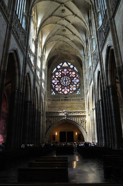 Looking back towards the entrance