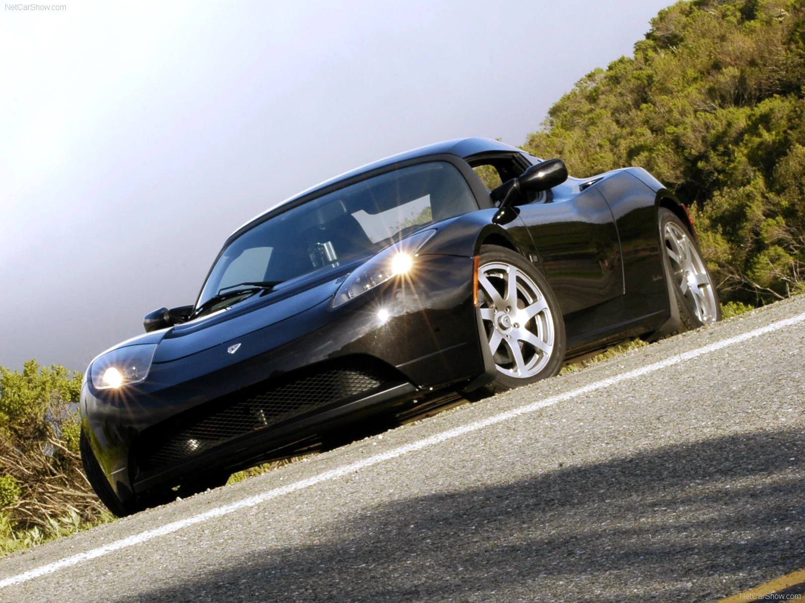 Hình ảnh xe điện Tesla Roadster 2008 & nội ngoại thất