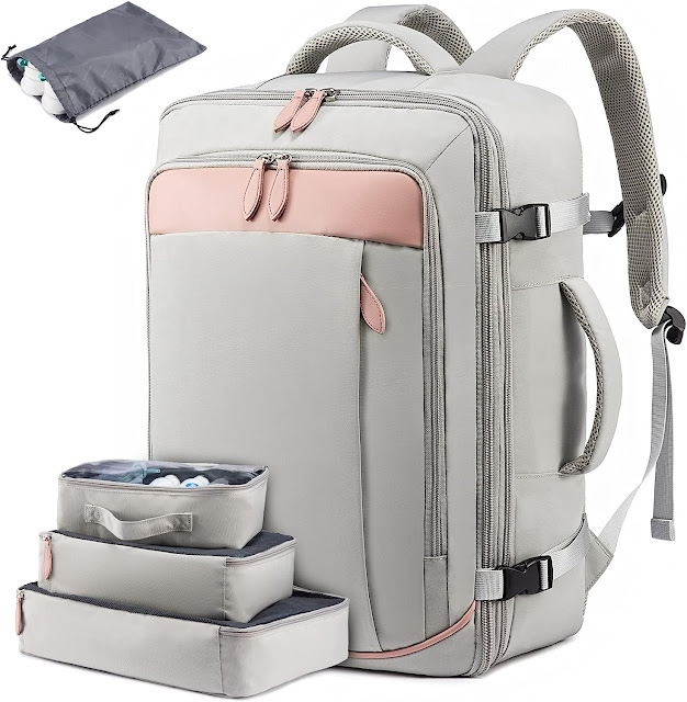 LOVEVOOK Backpack 45L Travel Backpack for Women Men Airline Approved ...