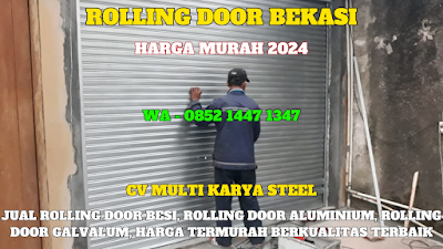 GAMBAR, ROLLING DOOR, BEKASI, HARGA ROLLING DOOR PER METER TERBARU 2024