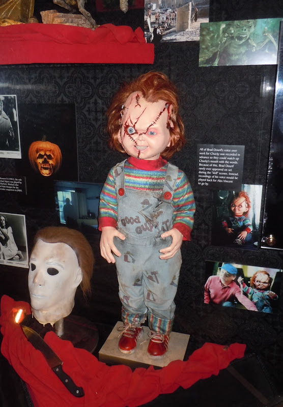 Chucky animatronic Child's Play display