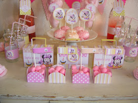 Minnie Mouse Sweet Table