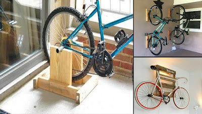 Ideas para colgar y guardar la bicicleta en casa