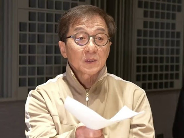 Jackie Chan menangis saat cerita soal penerusnya. Dok. Ist