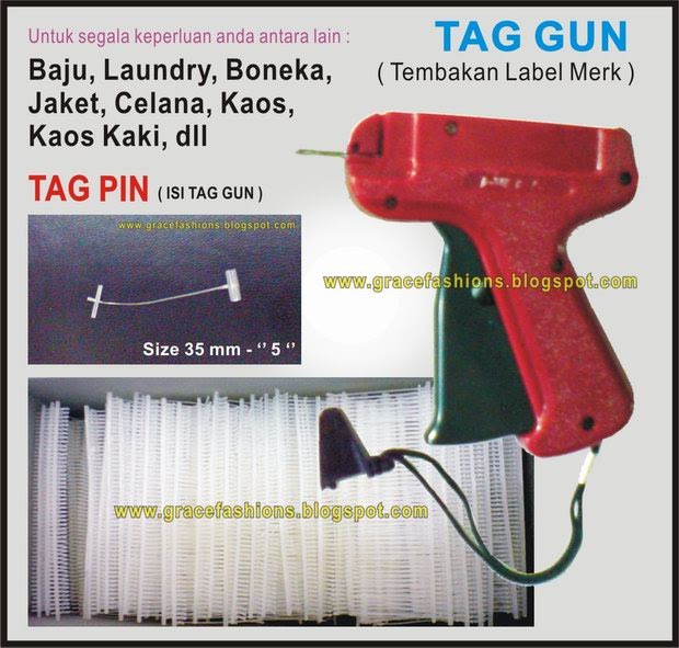 Jual TAG GUN ( Tembakan untuk Merk / Label / harga 
