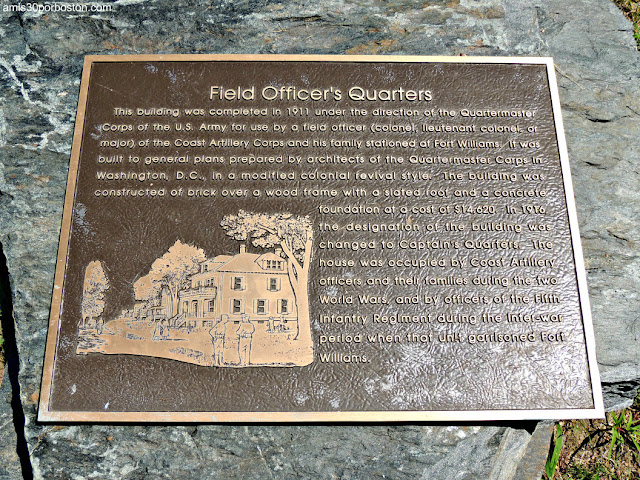 Field Officers Quarters en el Fuerte Williams