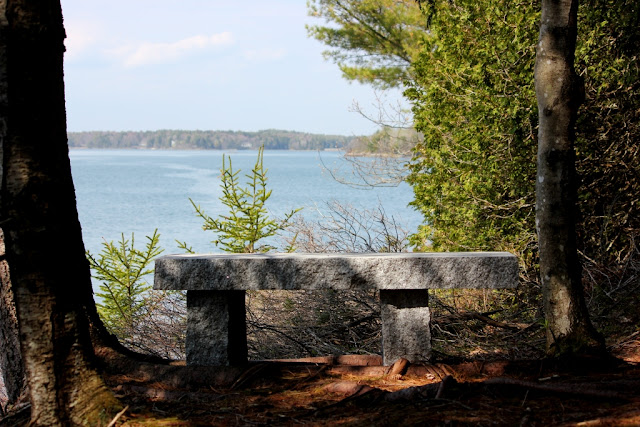 Lester's Bench Long Cove Orr's Island Maine