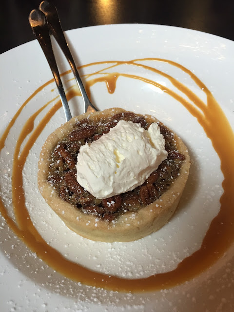 Decadent pecan pie from All Chocolate Kitchen in Geneva, Illinois