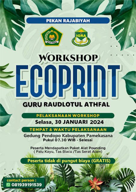 Workshop ECOPRINT Guru RA