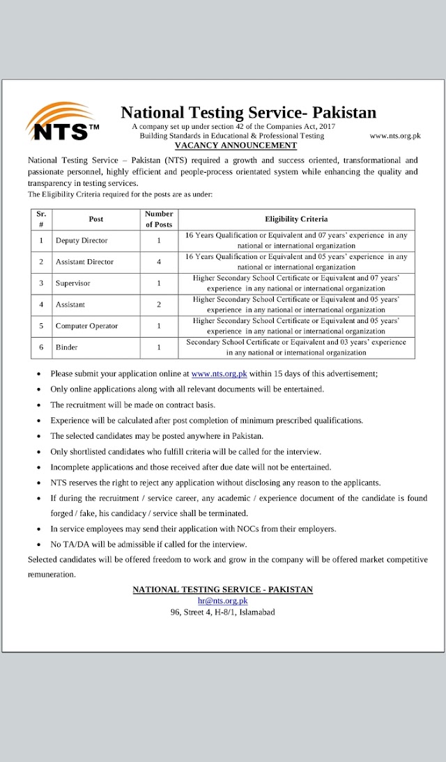 Director and assistant  jobs