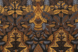 Batik tulis irengan kembang seiket