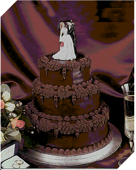 Chocolate Wedding Cake