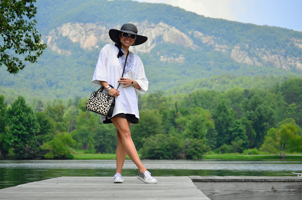 White Kaftan Outfit