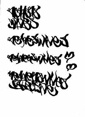 Graffiti Alphabet, Graffiti Letters