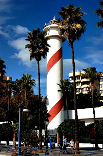 FARO DE UNO DE LOS PUERTOS DE MARBELLA