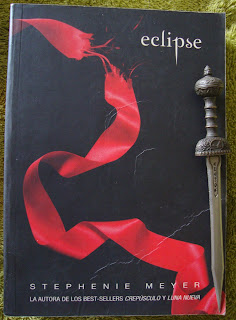 Portada del libro Eclipse, de Stephenie Meyer