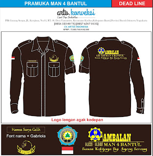 Baju PDL Pramuka