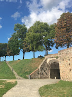The entrance through the wall