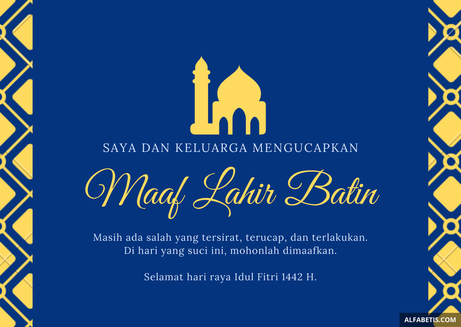 Kata-Kata Minal Aidin Terbaru Untuk Lebaran