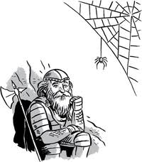 King Bruce and the spider short story