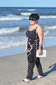 Polka dots jumpsuit  Kombinezon w groszki 