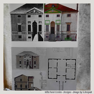 Villa Forni Cerato - Original Building plans