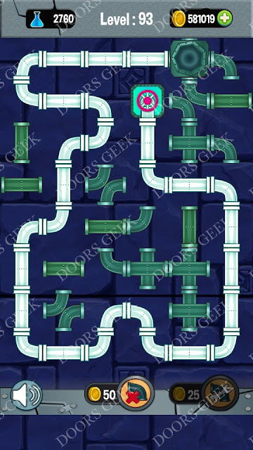  Plumber 3: Plumber Pipes Connect Level 93 Solution, Cheats, Walkthrough for android, iphone, ipad and ipod