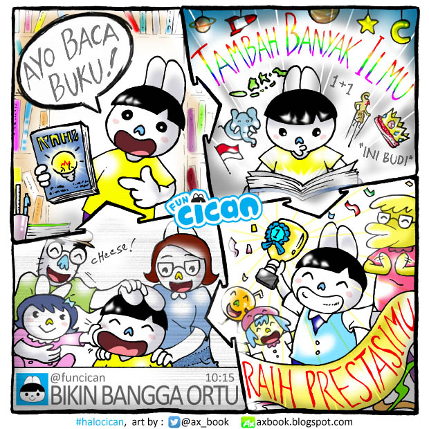 Cican: Ayo Baca Buku_by Ax !