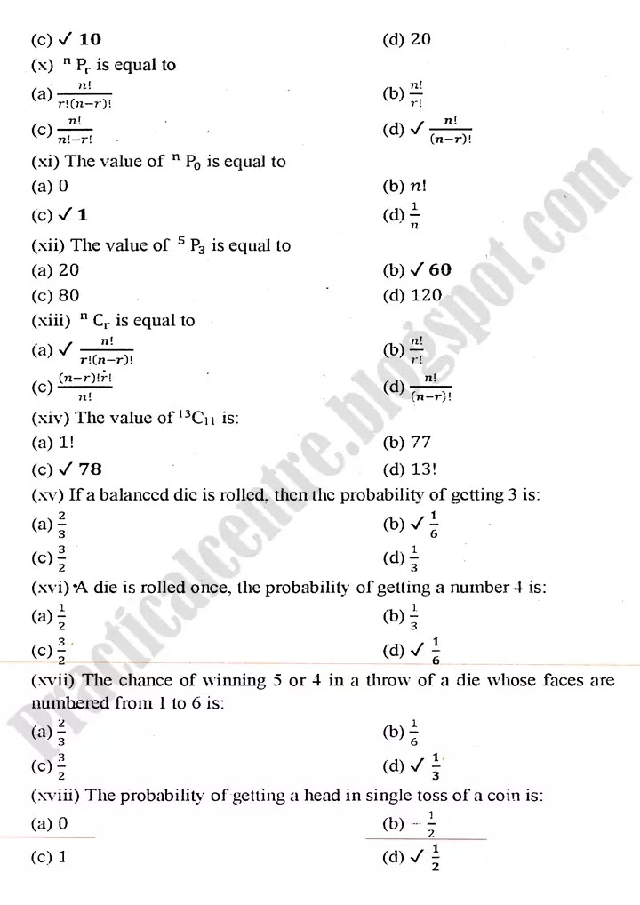 permutation,-combination-and-probability-multiple-choice-questions-2