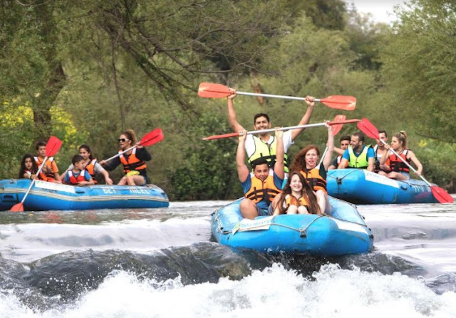 A fun day at Kfar Blum kayaks