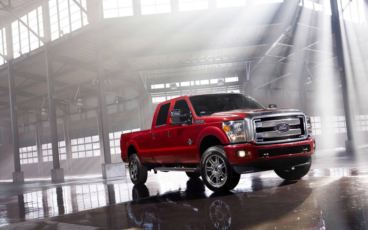 2013 Ford Super Duty Platinum Widescreen Wallpaper 1