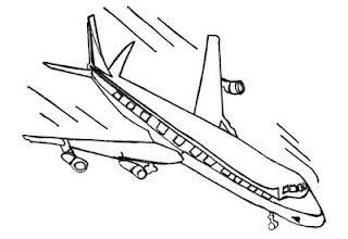 dicas de Desenhos de Avião para imprimir