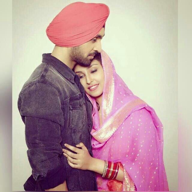 diljit dosanjh and your wife sandeep kaur