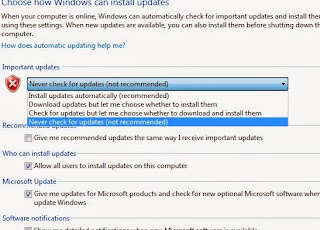 Cara Mematikan Windows 7 Update Otomatis