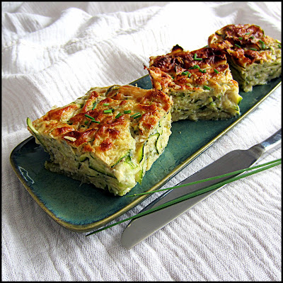 Hors table de Pauline - Gâteau invisible à la courgette.