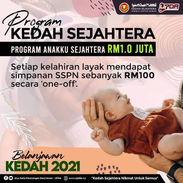 Permohonan Bantuan Sehingga RM1,000 Untuk Bayi Baru Lahir Mengikut Negeri