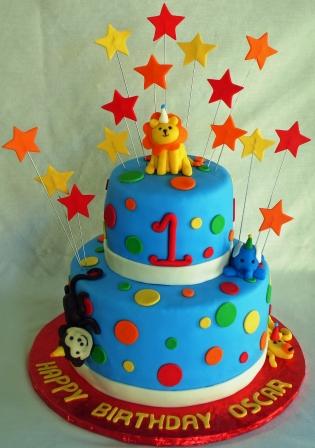 Baby Birthday Cake on 1st Birthday Party