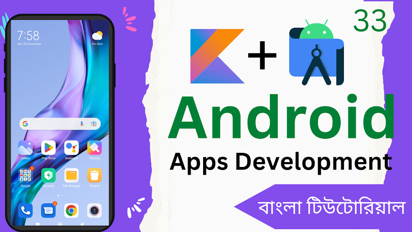 Android development with kotlin